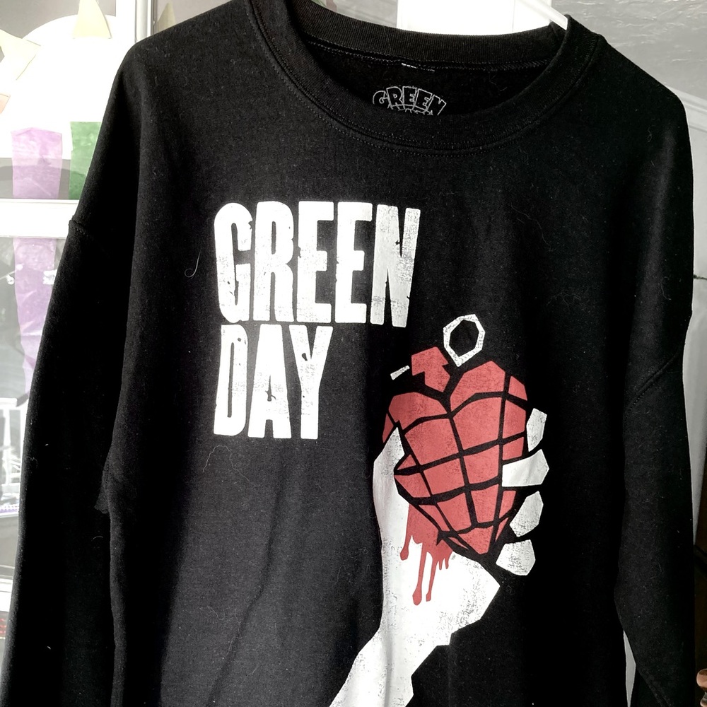 Green Day Crewneck Sweatshirt
